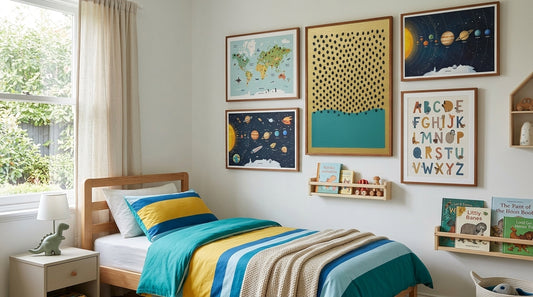 How to Style a Gallery Wall in a Kids' Room (Step-by-Step)