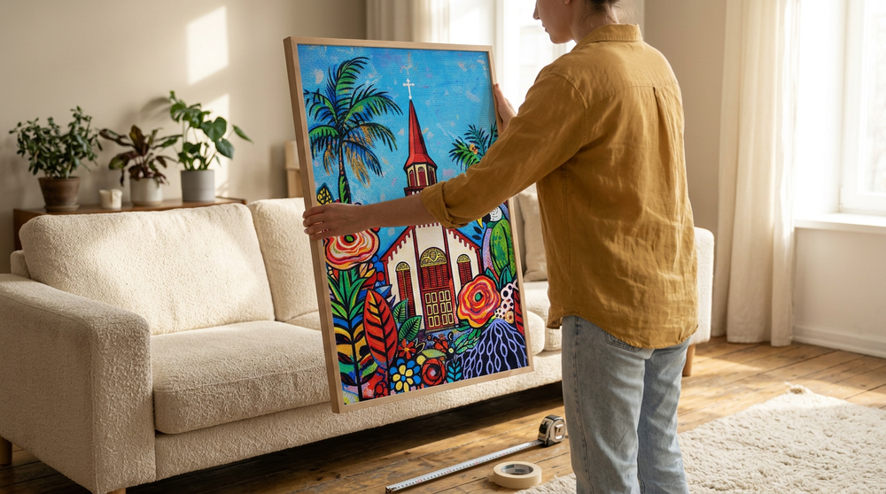 How to Choose Wall Art Size for Any Room