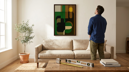 How High to Hang Pictures So Your Walls Actually Look Right