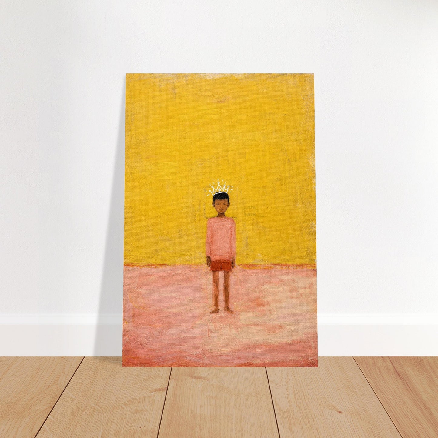 I Am Here Museum Quality Matte Paper Poster Afrocentric-Minimalist