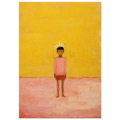 I Am Here Museum Quality Matte Paper Poster Afrocentric-Minimalist