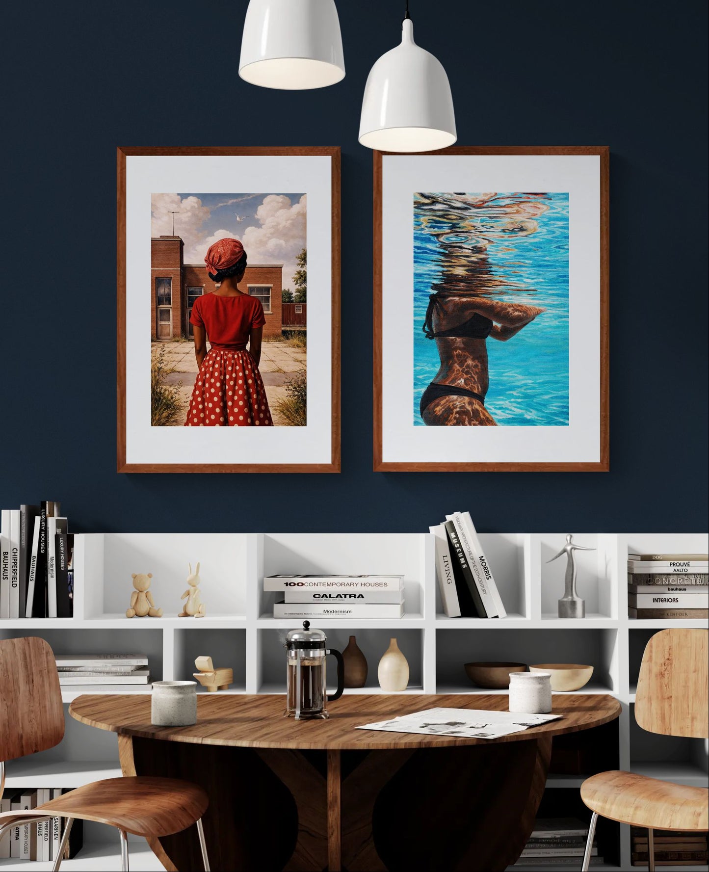 A Place She Once Knew Vintage-Style Matte Paper Poster