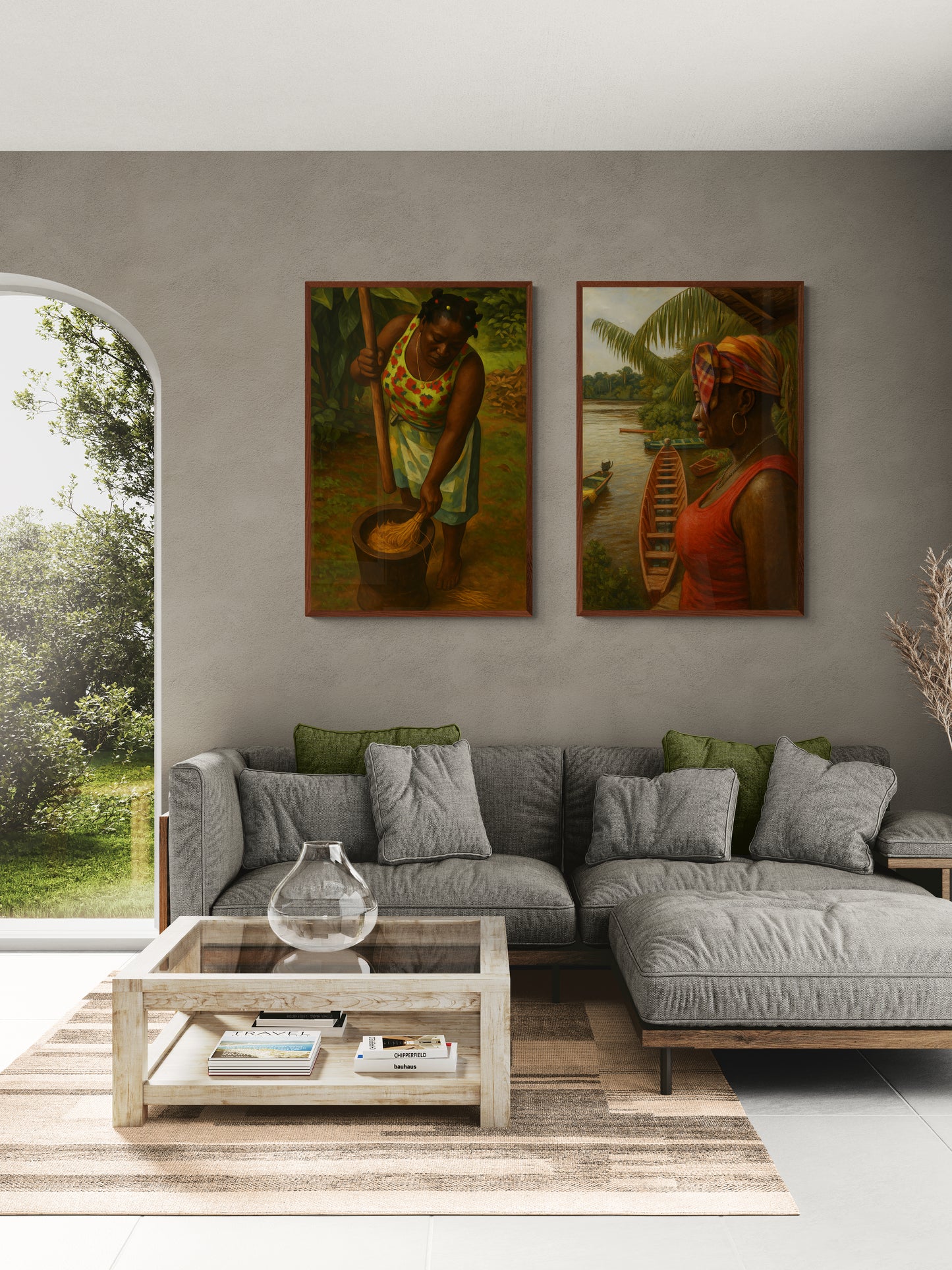 The Rice Gatherer Ethnic-Traditional Matte Paper Poster