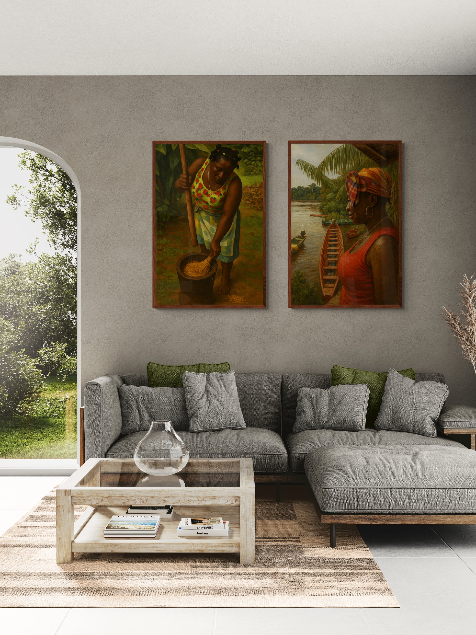 The Rice Gatherer Ethnic-Traditional Matte Paper Poster