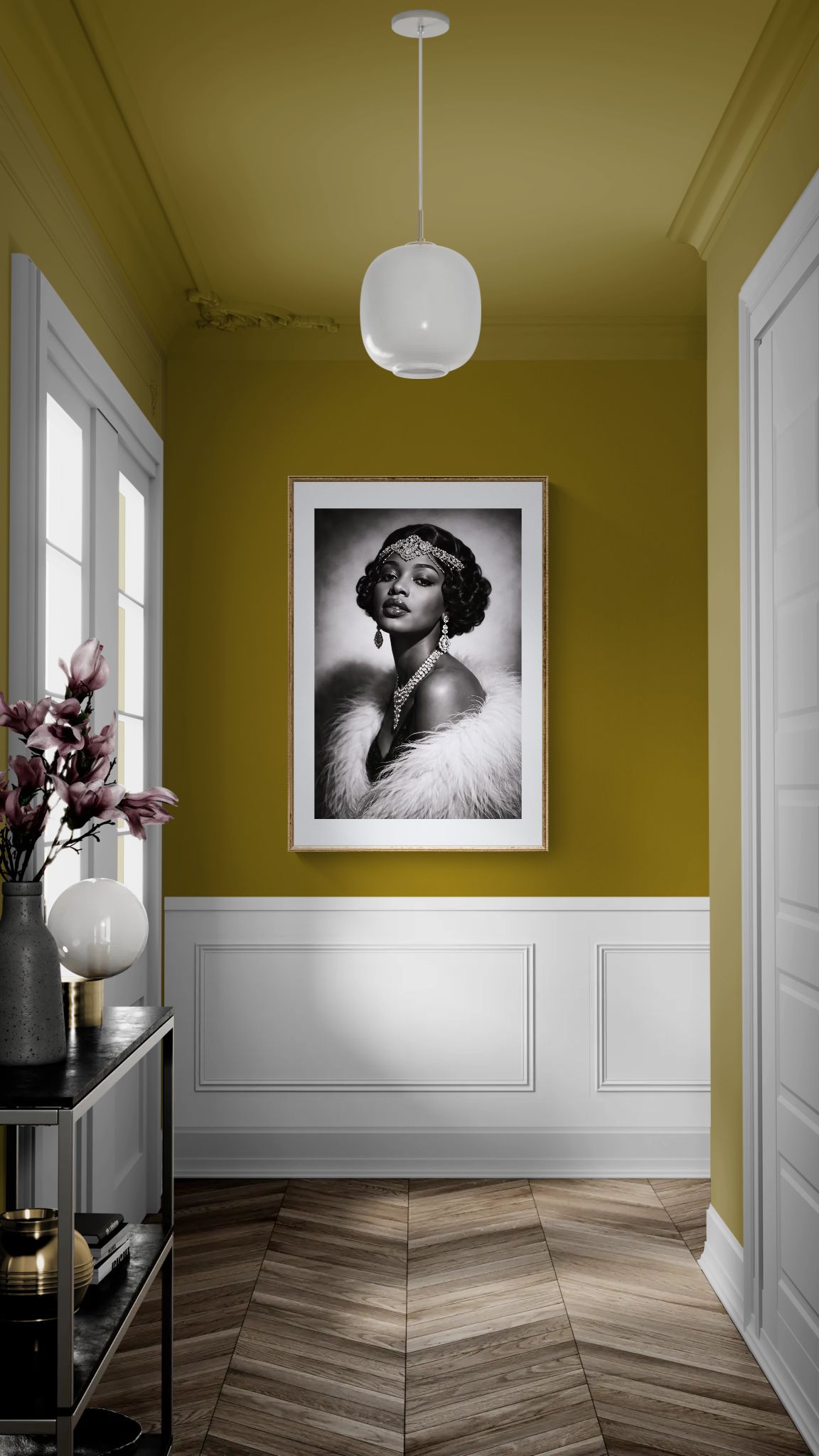 Before the Applause Art-Deco Matte Paper Poster - Jazz Age Style