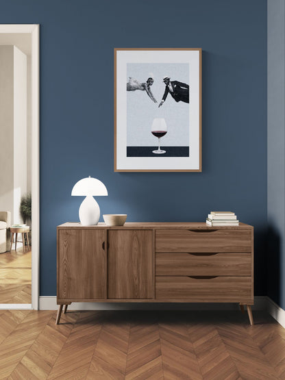 Before the Fall Jazz-Age Matte Paper Poster - Surrealism