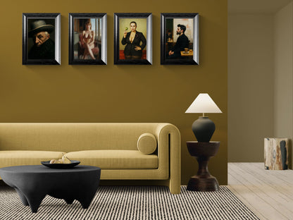 Bold Femme Contemporary-Realist Matte Paper Poster