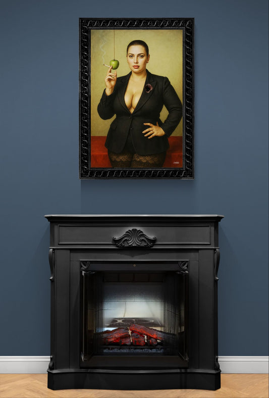 Bold Femme Contemporary-Realist Matte Paper Poster