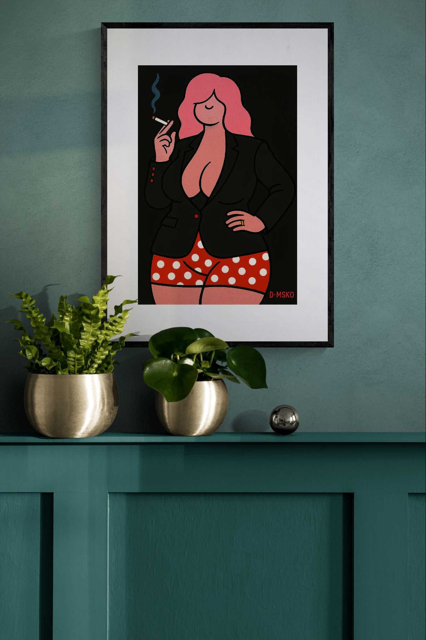 Boss Energy Fashion-Forward Matte Paper Poster - Pop Art