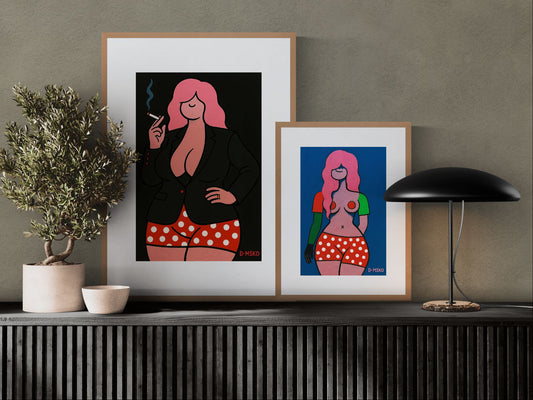 Boss Energy Fashion-Forward Matte Paper Poster - Pop Art