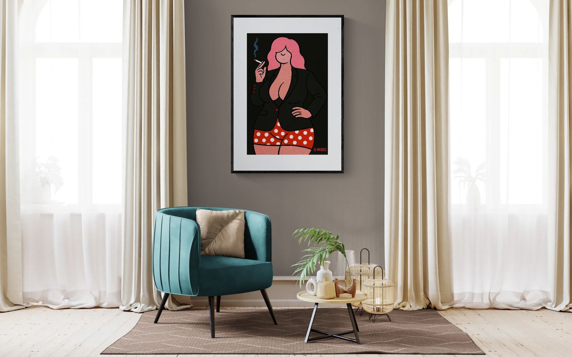 Boss Energy Fashion-Forward Matte Paper Poster - Pop Art