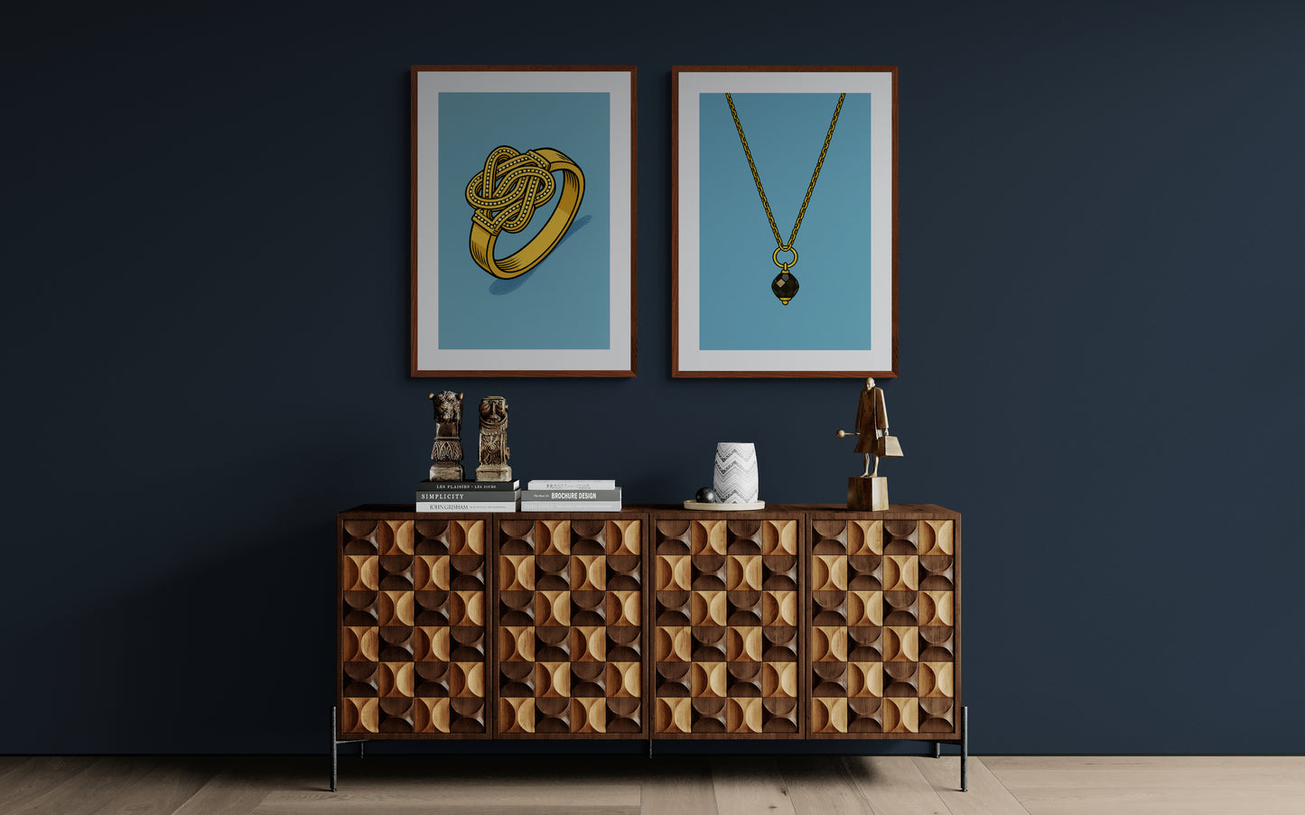 Carpet Beater Ring of Suriname Pop-Art Matte Paper Poster