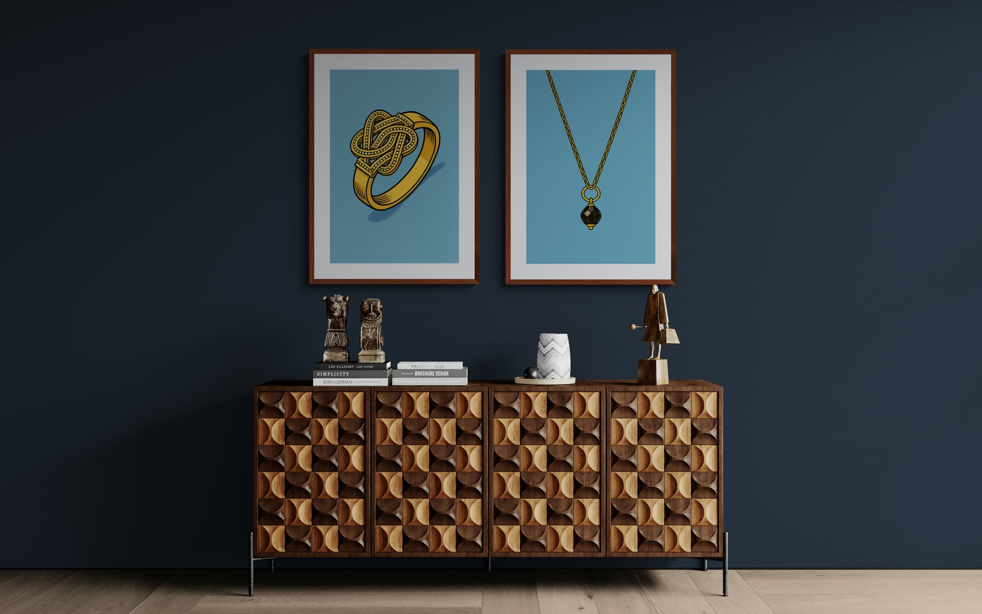Carpet Beater Ring of Suriname Pop-Art Matte Paper Poster
