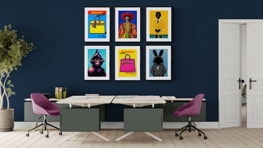 Pop Seeks Attention Pop-Art Poster - Warhol Style