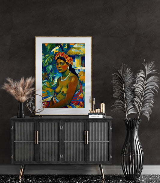 Daughter of the Tropics Matte Paper Poster - Post-Impressionist
