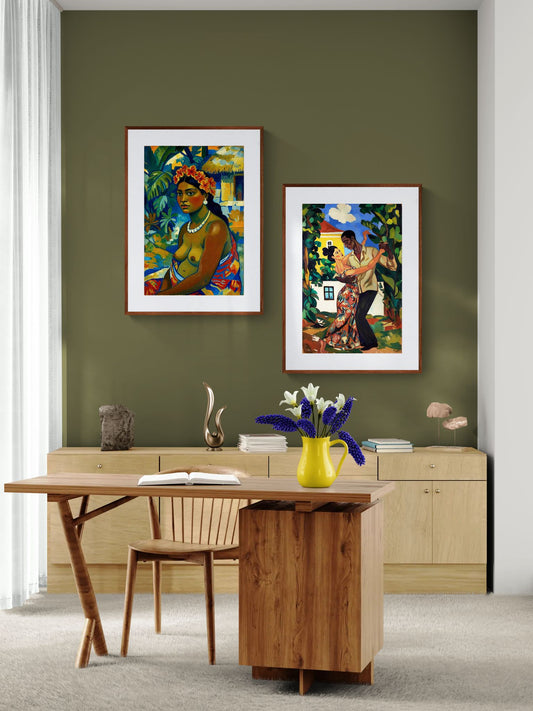 Daughter of the Tropics Matte Paper Poster - Post-Impressionist