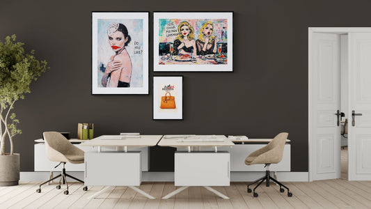 Never Without Lipstick Matte Paper Poster - Pop Art