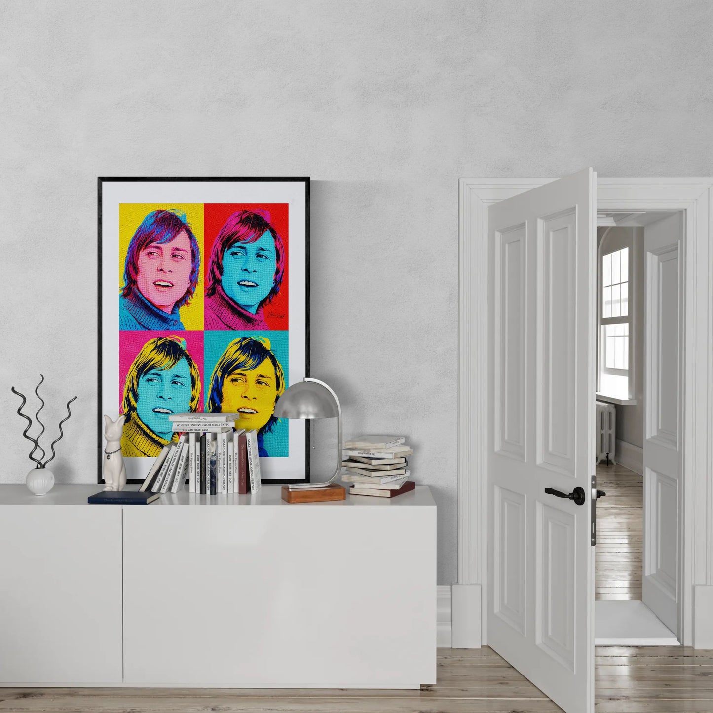 Dutch Icon Pop-Art Matte Paper Poster - Andy Warhol Style