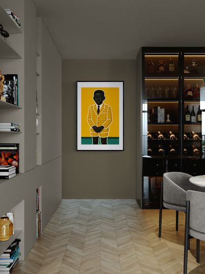 Early Elegance Matte Paper Poster - Pop Art Style