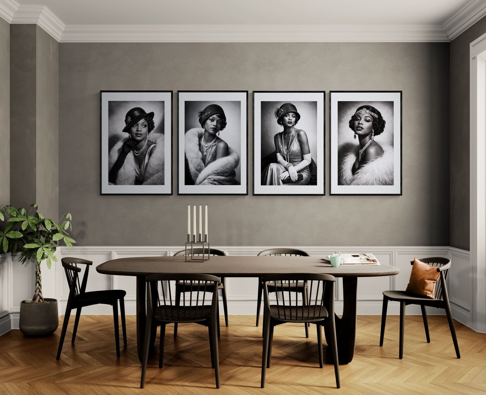 Before the Applause Art-Deco Matte Paper Poster - Jazz Age Style