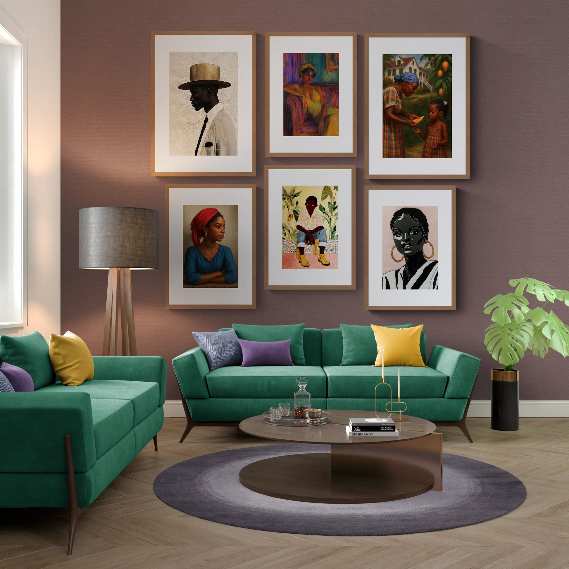 Graceful Stillness Gallery-Style Matte Poster
