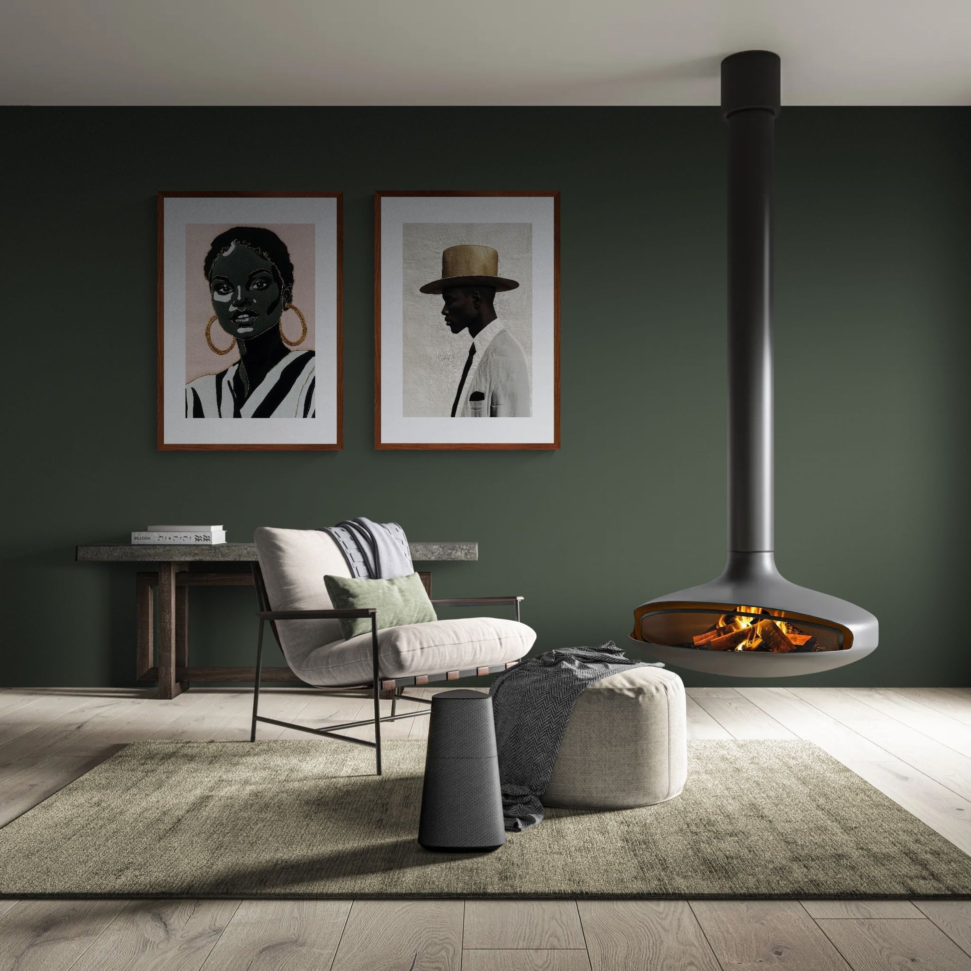 Graceful Stillness Gallery-Style Matte Poster