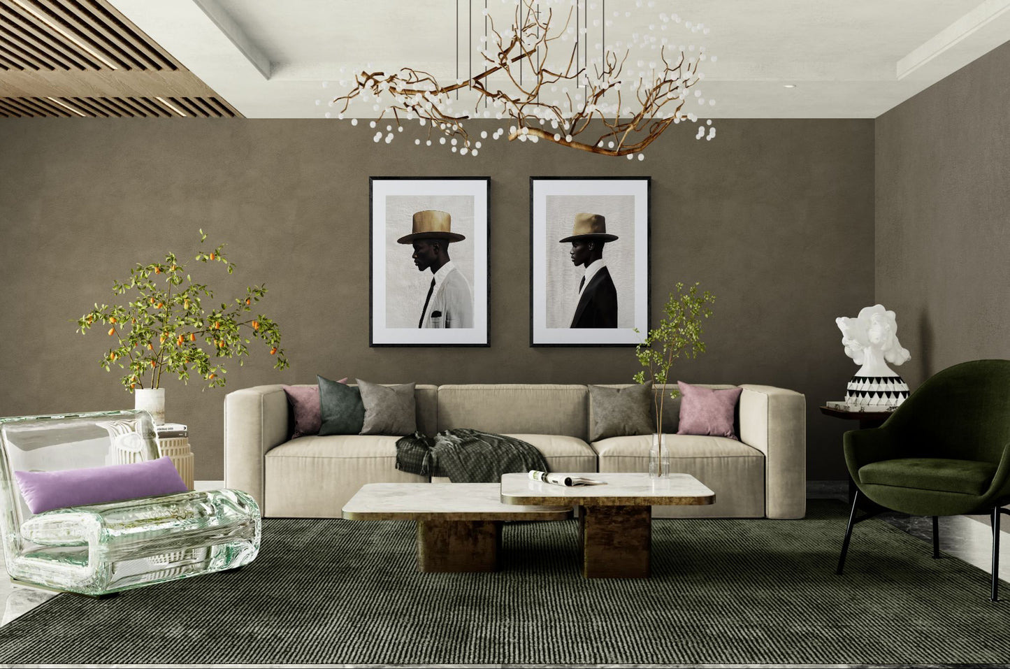 Graceful Stillness Gallery-Style Matte Poster