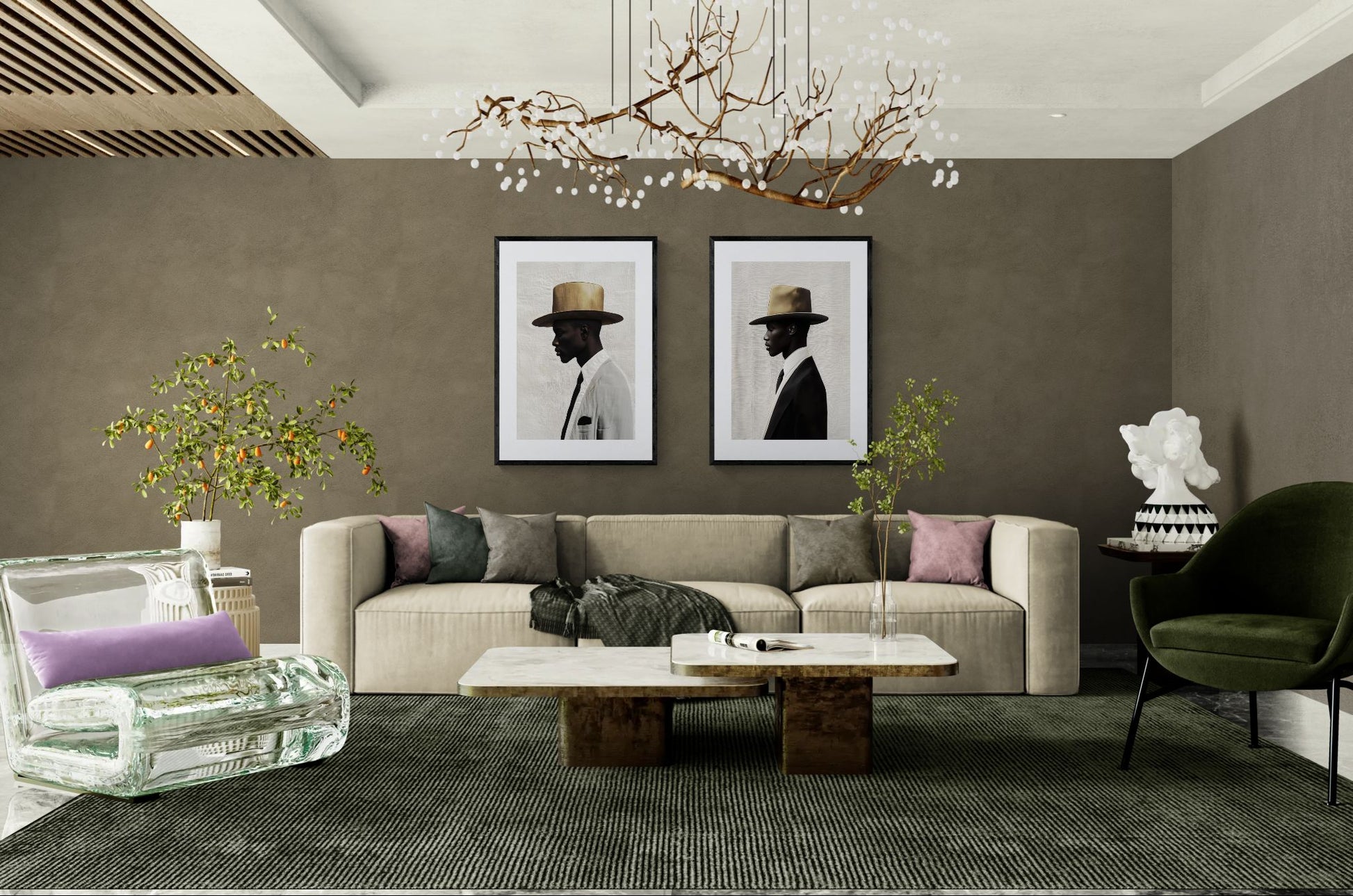 Graceful Stillness Gallery-Style Matte Poster