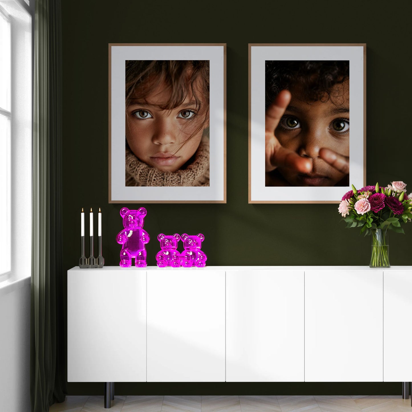 Eyes of Wonder Póster Fine-Art Mate de Calidad Museo