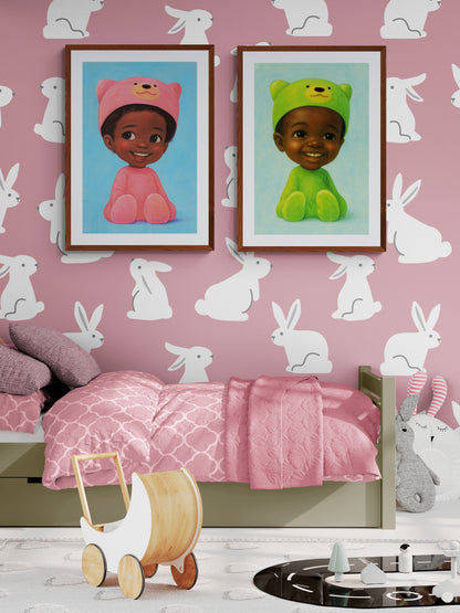 Pure Joy Cartoon-Inspired Matte Paper Poster - Damsko Art