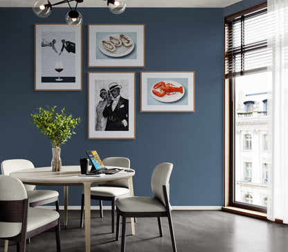Harlem Poise Art-Deco Matte Paper Poster, Jazz Age Style