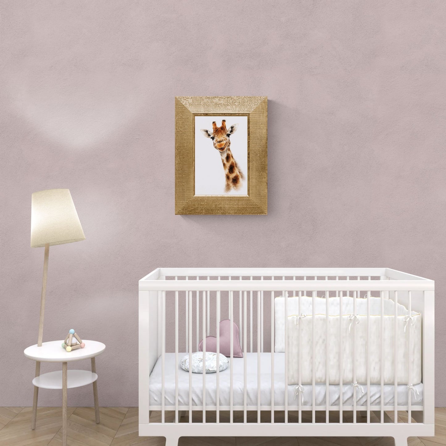 Hello There Watercolor-Realism Nursery-Friendly Matte Paper Poster