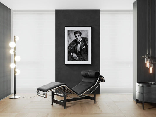Inheritance of Elegance Vintage-Glamour Matte Paper Poster - Art Deco