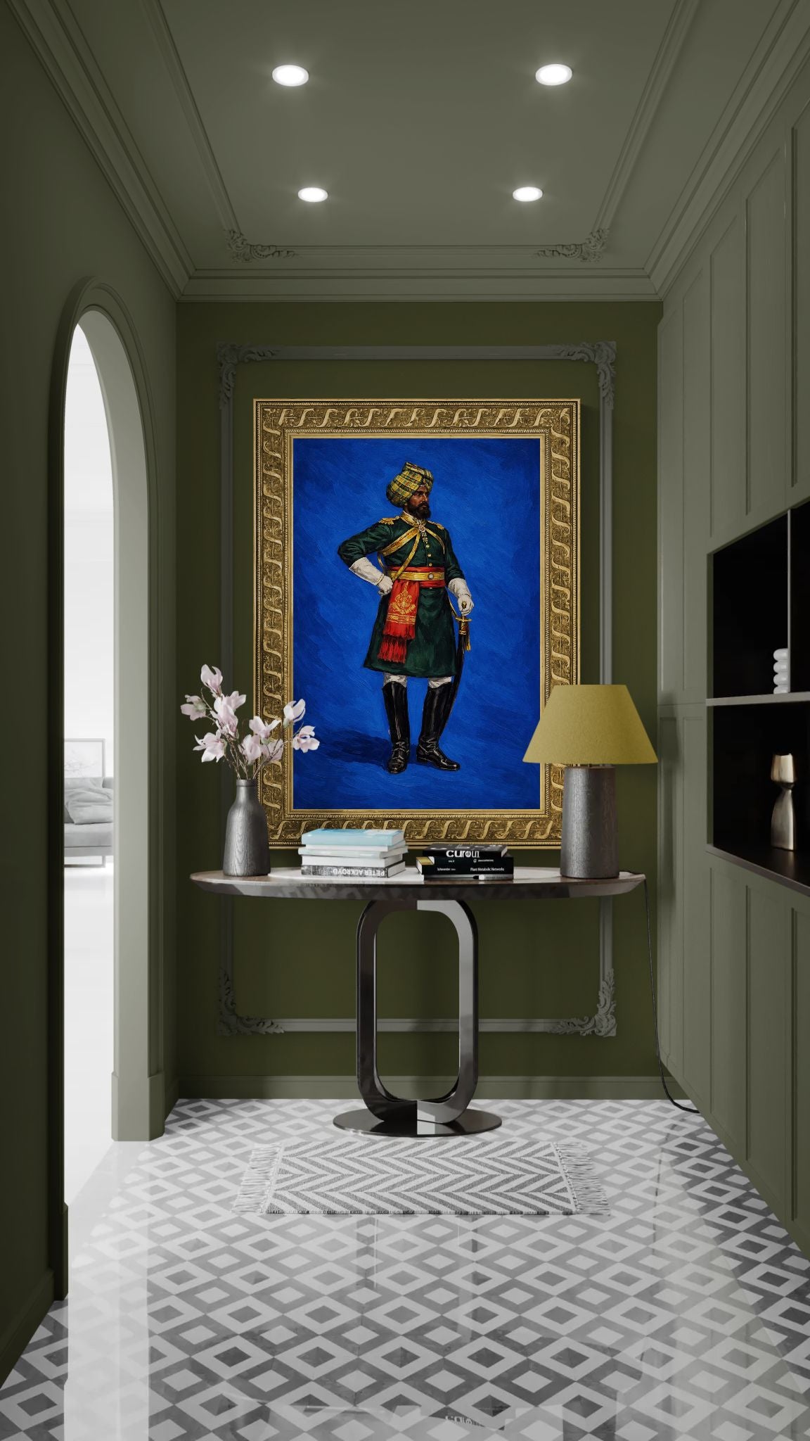 Keeper of the Sword Historical-Military Matte Paper Poster