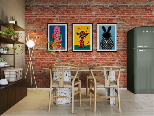 Little Trickster Museum-Quality Matte Paper Poster - Pop Art Style