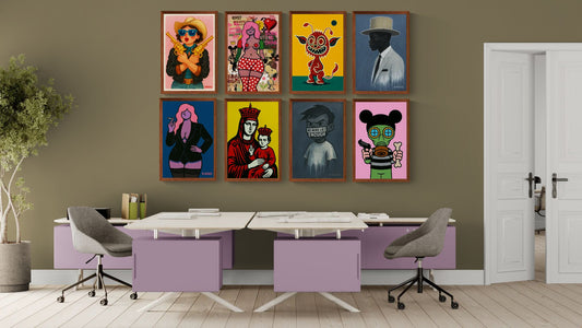 Little Trickster Museum-Quality Matte Paper Poster - Pop Art Style