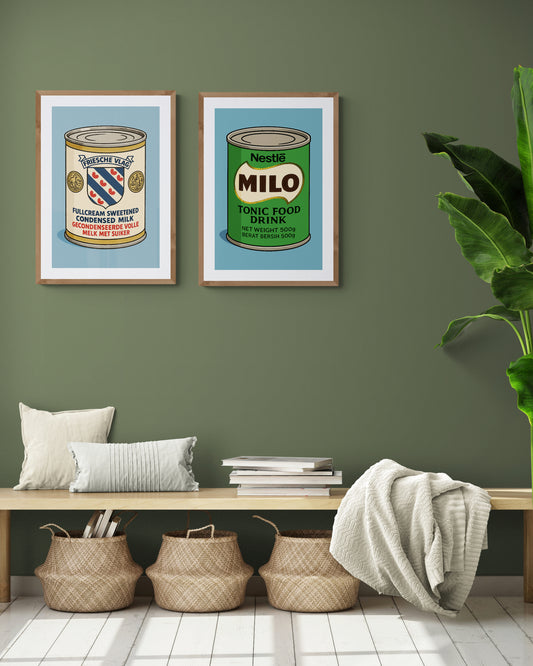 Nestlé Milo Retro Matte Paper Poster - Pop Art Style