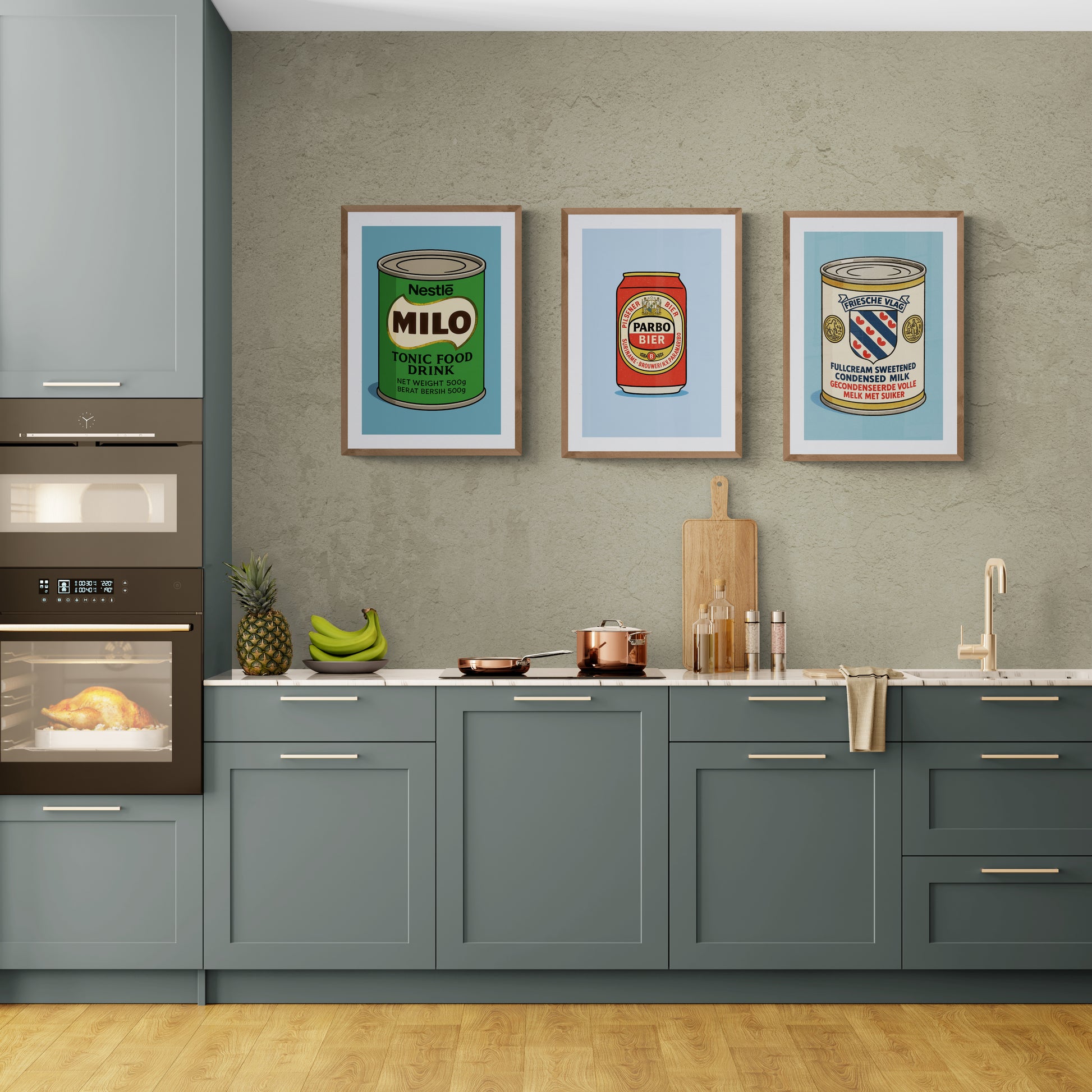 Nestlé Milo Retro Matte Paper Poster - Pop Art Style
