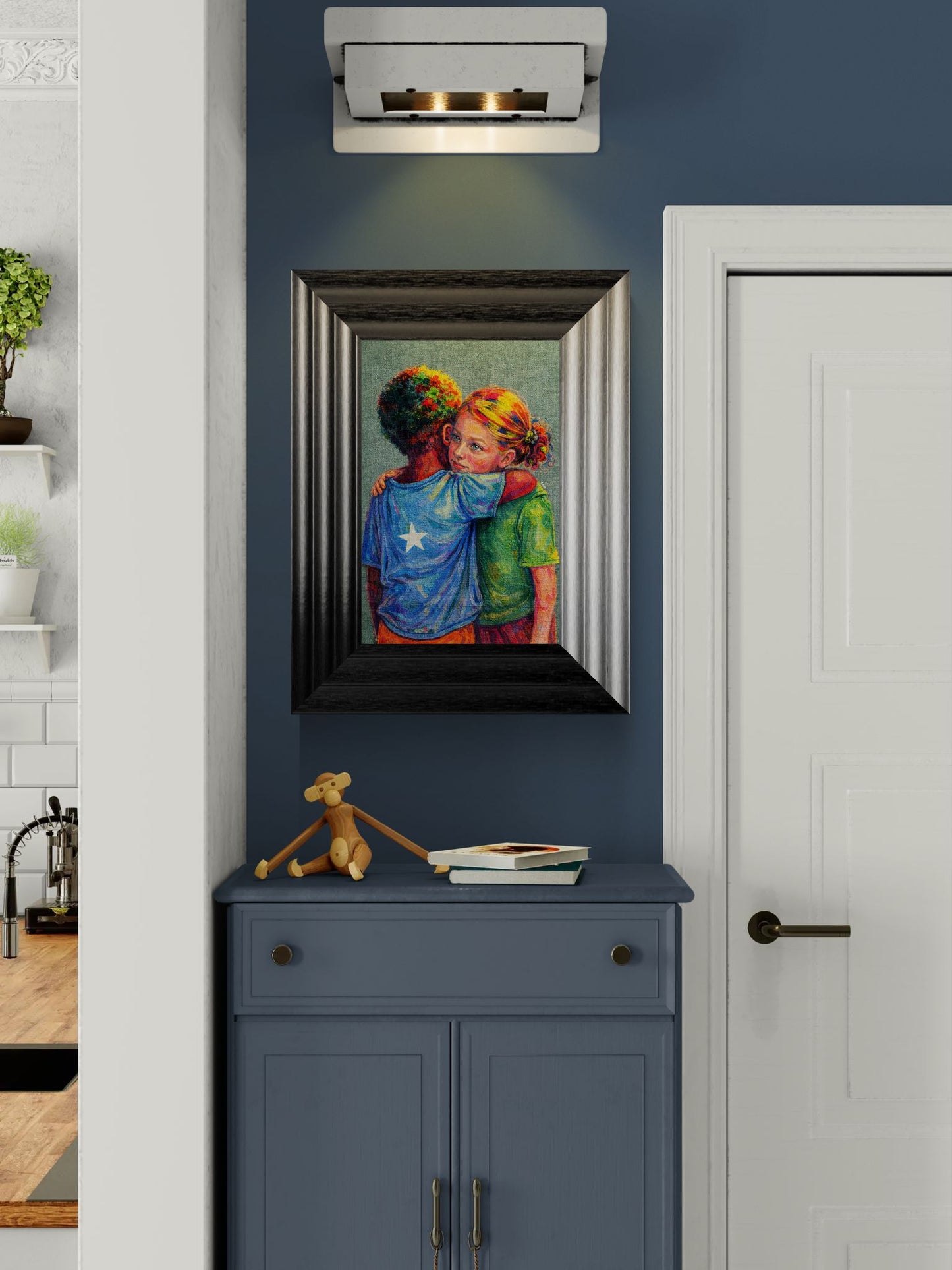 Wordless Matte Paper Poster - Contemporary Expressionist