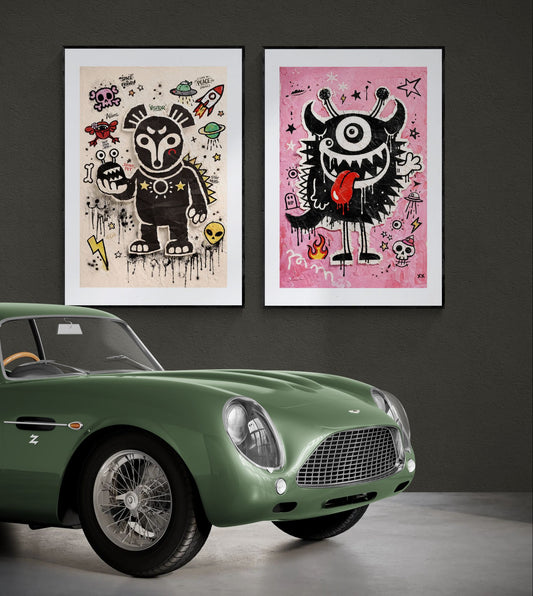 Not From Here, Pop Culture Sci-fi art