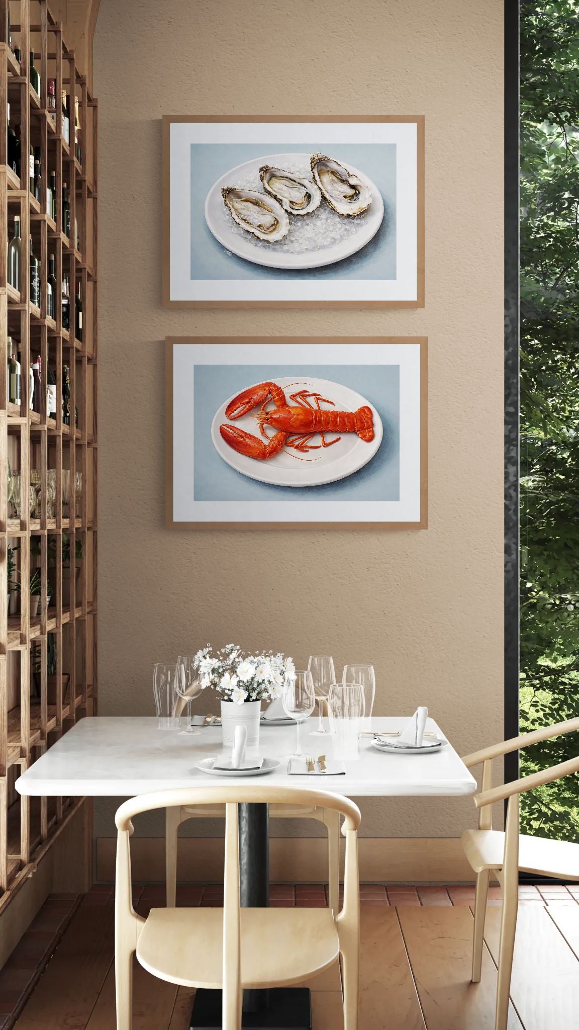 A Proper Indulgence Still-Life Matte Paper Poster - Pop Realism Style