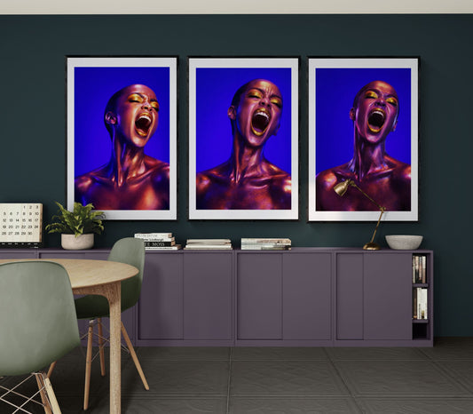 Pressure Release Matte Paper Poster - Pop-Art Glam