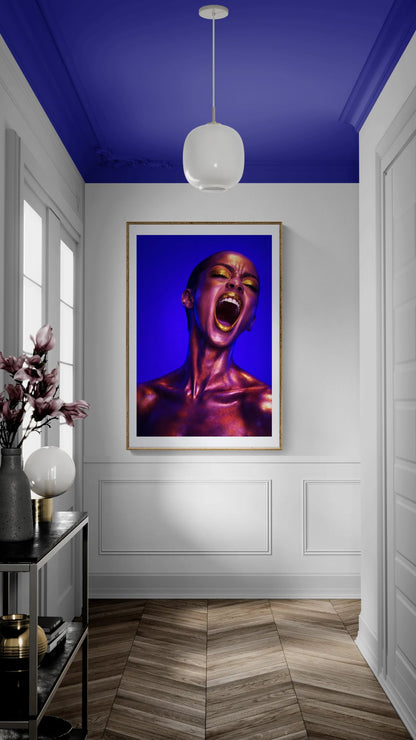 Pressure Release Matte Paper Poster - Pop-Art Glam