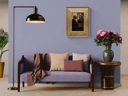 Quiet Reflection Matte Paper Poster Museum-Quality Moody-Figurative
