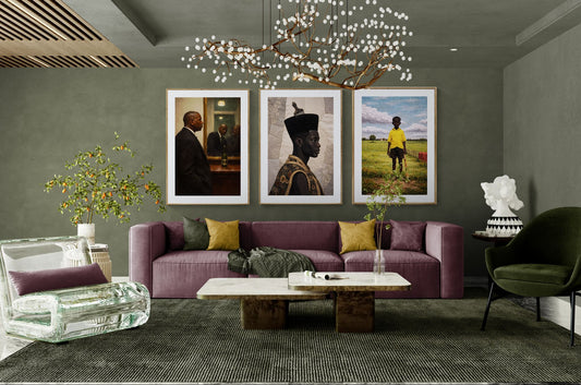 Quiet Reflection Matte Paper Poster Museum-Quality Moody-Figurative
