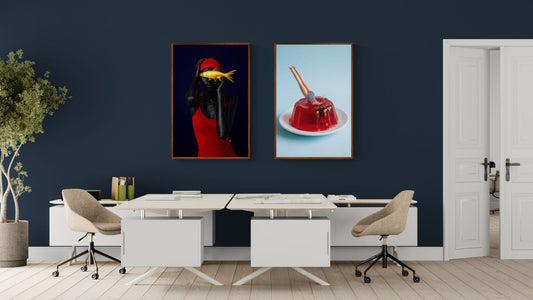 Sight, Interrupted Photoreal-Surreal Matte Paper Poster - Surrealism