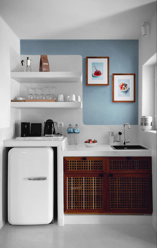 Soft Nourishment Still-Life Matte Paper Poster - Modern Minimalist