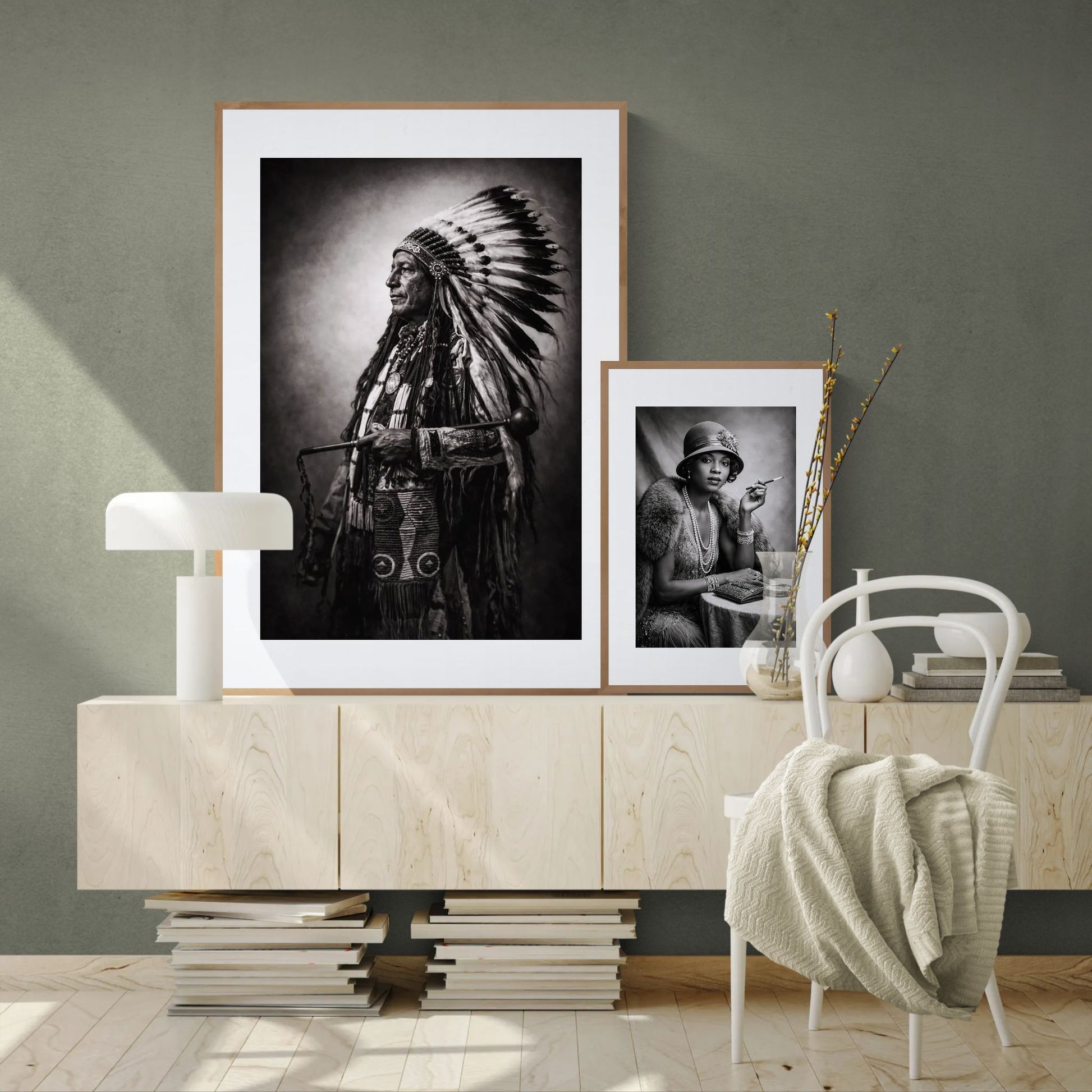 Spirit of the Plains Documentary-Realism Matte Paper Poster