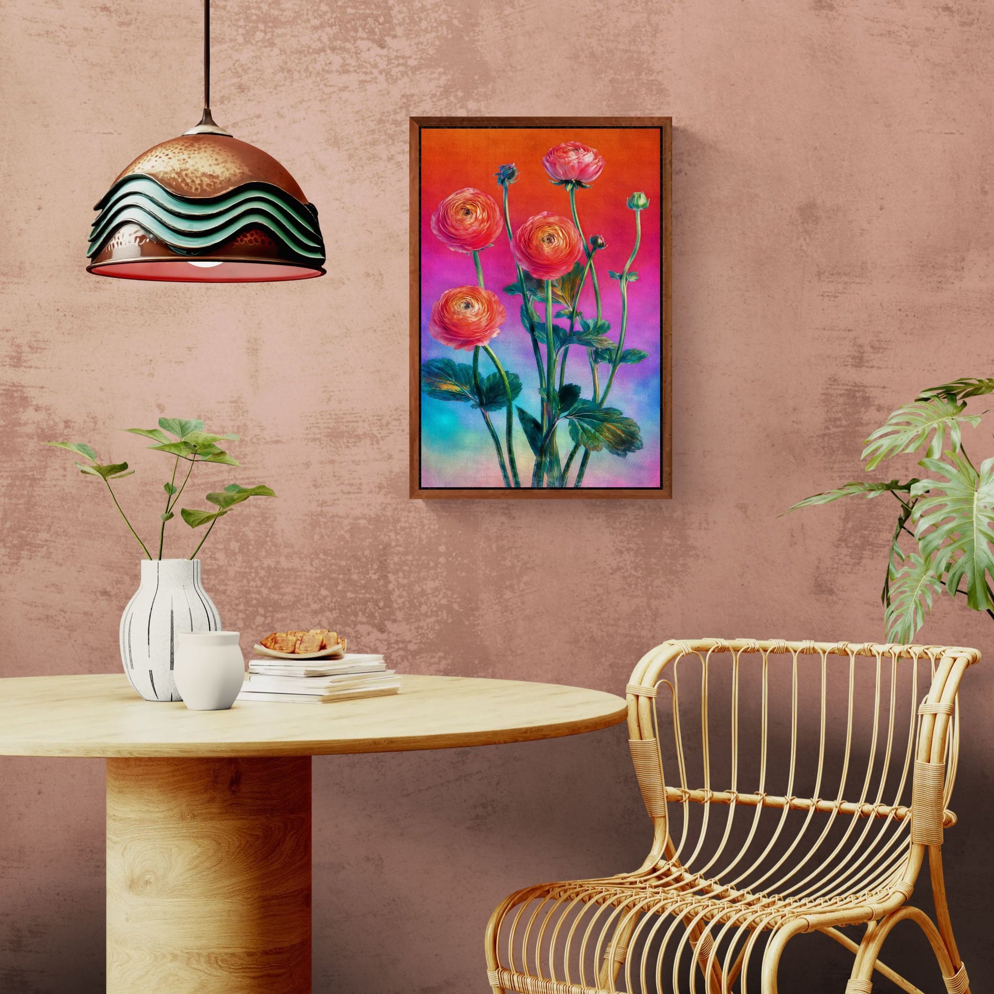 Spring in Colour Photorealistic-Botanical Matte Paper Poster