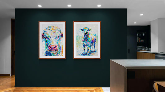 Vivid Color Pop-Art Matte Paper Poster